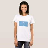Vlag van de Federale Staten van Micronesia T-shirt (Voorkant volledig)