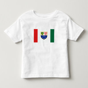 Vlag van de Federatie van Bosnië en Herzegovina Kinder Shirts