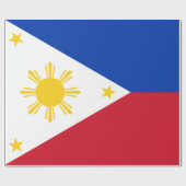 Vlag van de Filipijnen Cadeaupapier (Vlak)