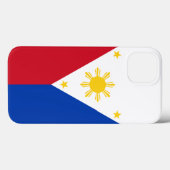Vlag van de Filipijnen Case-Mate iPhone Case (Achterkant (horizontaal))