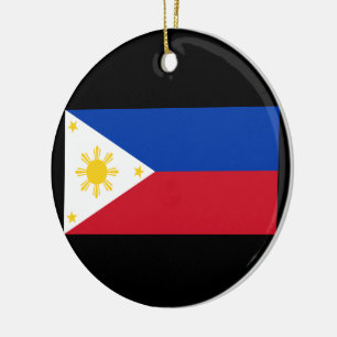 Vlag van de Filipijnen Keramisch Ornament