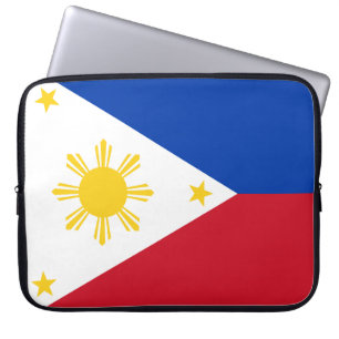 Vlag van de Filipijnen Laptop Sleeve