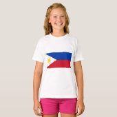 Vlag van de Filipijnen T-shirt (Voorkant volledig)