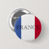 Vlag van de Franse Button (Voorkant /achterkant)