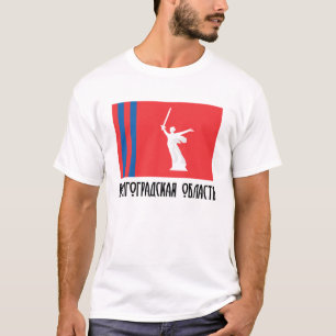 Vlag van de Golgograd Oblast T-shirt