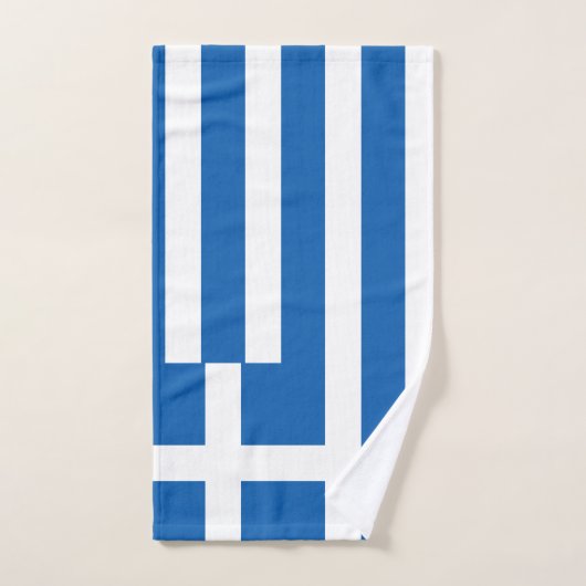 Vlag van de Griekse vlag Handdoek (Handdoek)