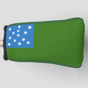 Vlag van de groene bergboeien golfheadcover