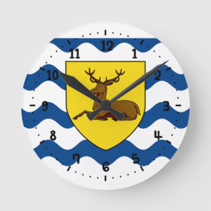 Vlag van de  Hertfordshire Ronde Klok