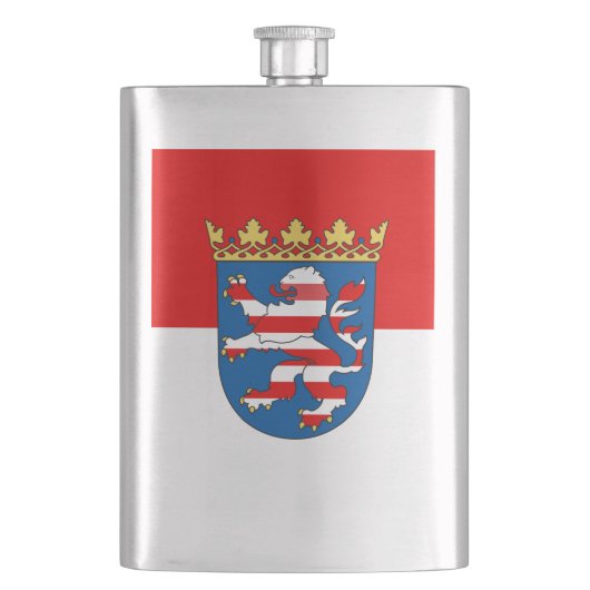 Vlag van de Hesse Hip-kolf Flacon (Voorkant)