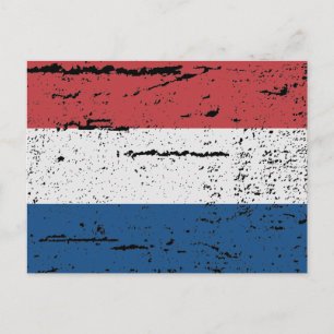 VLAG VAN DE HOLLAND BRIEFKAART