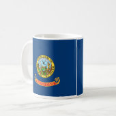 Vlag van de Idaho-staat Koffiemok (Voorkant links)