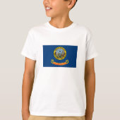 Vlag van de Idaho-staat T-shirt (Voorkant)