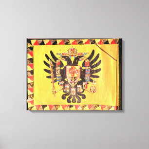 vlag van de Imperial Habsburg-dynastie, c.1700 Canvas Afdruk