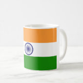 Vlag van de Indische Cup Koffiemok (Voorkant rechts)