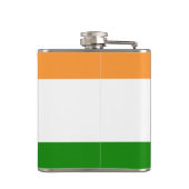 Vlag van de Indische vinylwikkel Heupfles (Achterkant)