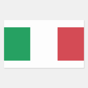 Vlag van de Italiaanse decal Sticker