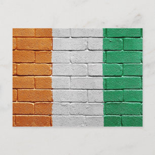 Vlag van de Ivoorkust Briefkaart