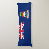 Vlag van de Kaaimaneilanden Lichaamskussen (Voorkant Verticaal)