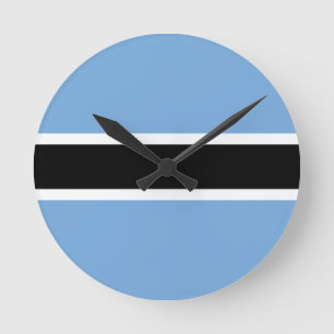 Vlag van de Klok van de Muur van Botswana