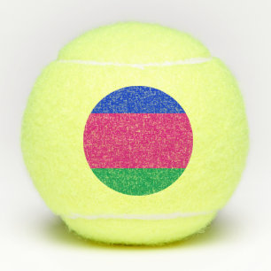 Vlag van de Koebaanse Volksrepubliek Tennisballen