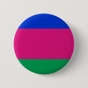 Vlag van de Koebanische Volksrepubliek Ronde Button 5,7 Cm