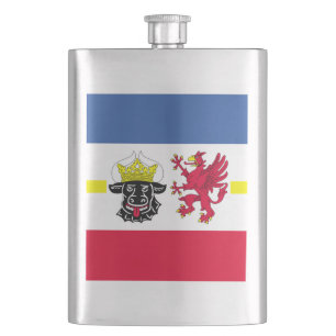 Vlag van de Mecklenburg-Westerne pommeren Kolf Flacon