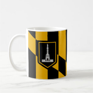 Vlag van de Mok van Baltimore Coffee