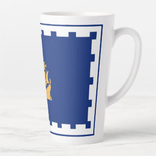 Vlag van de Mok van Quebec City Latte