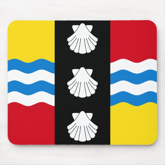 Vlag van de Muismat Bedfordshire (Voorkant)