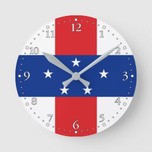 Vlag van de Nederlandse Antillen Ronde Klok