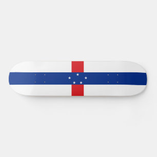 Vlag van de Nederlandse Antillen Skateboard