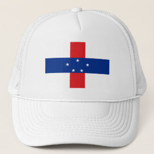 Vlag van de Nederlandse Antillen Trucker Pet