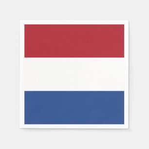 Vlag van de Nederlandse krant Napkins Servetten