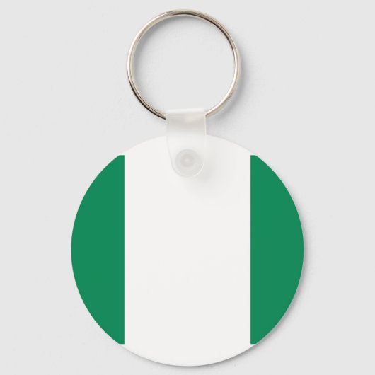 Vlag van de Nigeriaanse Sleutelhanger (Voorkant)