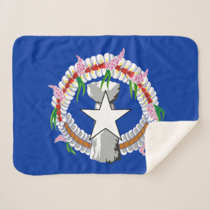 Vlag van de Noordelijke Marianen Sherpa Deken