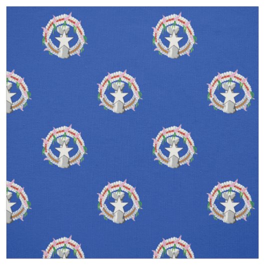 Vlag van de Noordelijke Marianen Stof (Swatch)