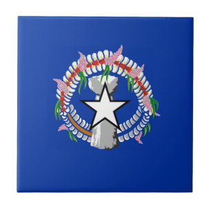 Vlag van de Noordelijke Marianen Tegeltje
