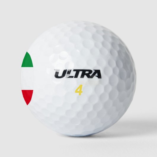 Vlag van de Noordrijn-Westfalen Golf Balls Golfballen (Logo)