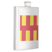 Vlag van de Northumberland Flask Flacon (Rechts)