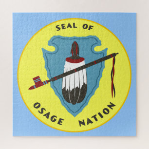 Vlag van de Osage Nation  Legpuzzel
