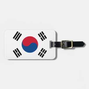 Vlag van de Persoonsgegevens van Zuid-Korea Bagagelabel