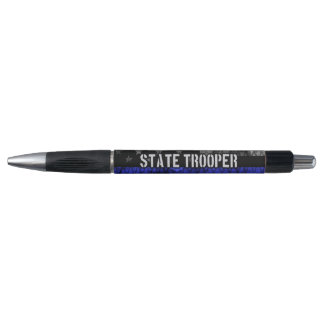 Vlag van de politie van de politie van de noodlijd pen
