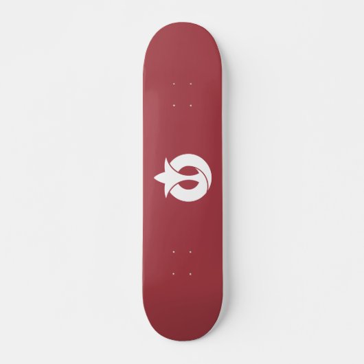 Vlag van de prefectuur Aichi, Japan Skateboard (Voorkant)