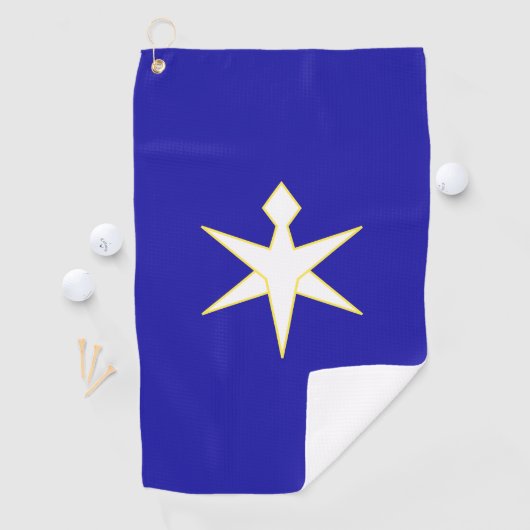Vlag van de prefectuur Chiba, Japan Golfhanddoek (Insitu)