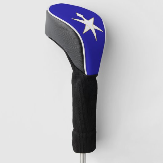 Vlag van de prefectuur Chiba, Japan Golfheadcover (Schuin)