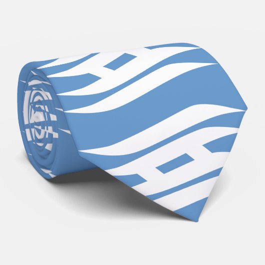 Vlag van de prefectuur Hyogo, Japan Stropdas (Opgerold)