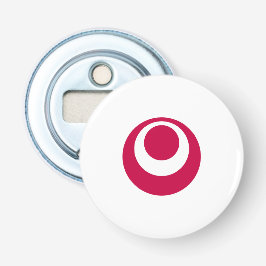 Vlag van de prefectuur Okinawa, Japan Button Flesopener