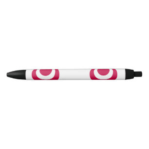 Vlag van de prefectuur Okinawa, Japan Zwarte Inkt Pen