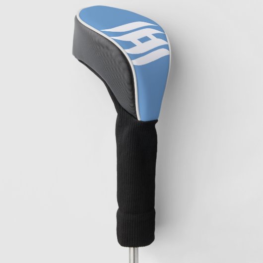 Vlag van de prefectuur Osaka, Japan Golfheadcover (Schuin)