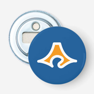 Vlag van de prefectuur Shizuoka, Japan Button Flesopener